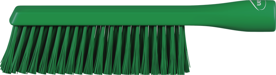 Vikan Dual Reach Brush, Threaded, 10.2", Medium, Green