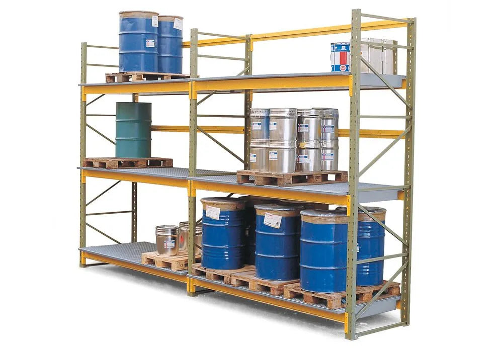 Denios Pallet Rack Sump Inserts Steel 107x36x50 79 Gallon Capacity 250 ...