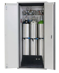 Thumbnail for ASECOS GAS CYLINDER STORAGE CABINET, 90MIN FIRE RESISTANT, 2 DOORS, 3 CYLINDERS