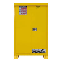 Thumbnail for Outdoor Flammable Storage Cabinet - 45 Gallon, 2 Shelves, Manual Close Doors - 814500