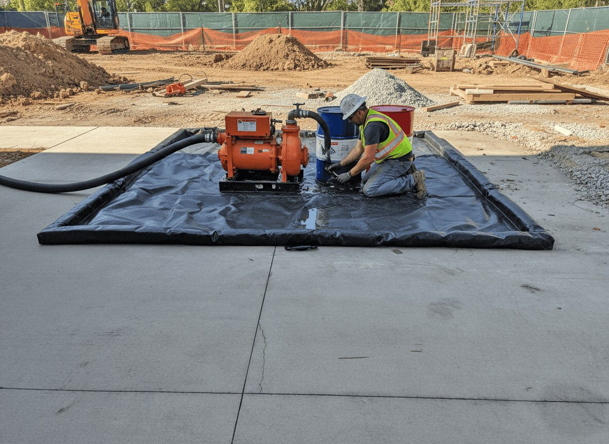 UltraTech Ultra-Containment Berm® - Foam Wall Model - Light-Duty RPE - 12x25