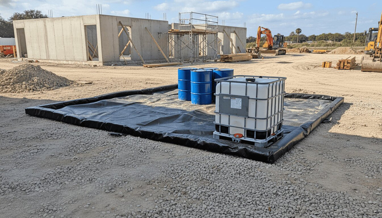UltraTech Ultra-Containment Berm® - Foam Wall Model - Light-Duty RPE - 12x50