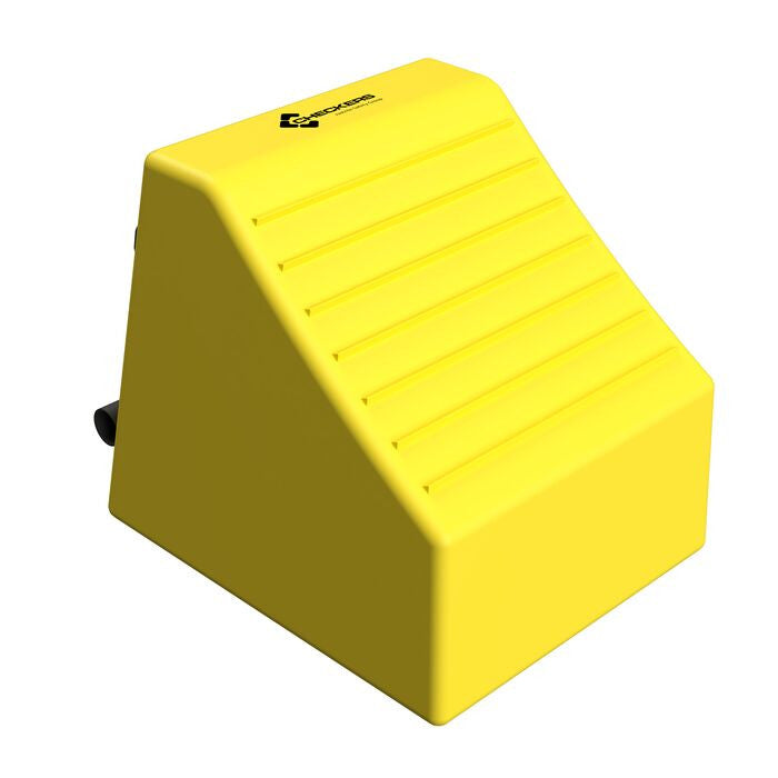 Heavy-Duty Ultra Class Mining Wheel Chock, 95-165 In. Tire Dia., 800 Ton Capacity
