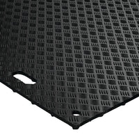 Thumbnail for 4' x 8' MambaMAT® Composite Mat for Ground Protection, 95 Ton Load Capacity, Black - MM48