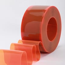 PVC Bulk Roll - Safety Orange 8" x .080" x 300'