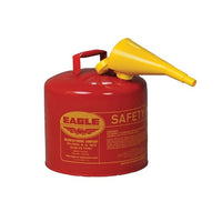 Thumbnail for 5 gal. Red Type I Safety Can w/Funnel - Model UI-50-FS