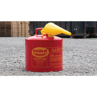 Thumbnail for 5 gal. Red Type I Safety Can w/Funnel - Model UI-50-FS