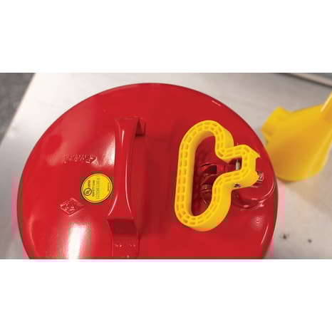 5 gal. Red Type I Safety Can w/Funnel - Model UI-50-FS