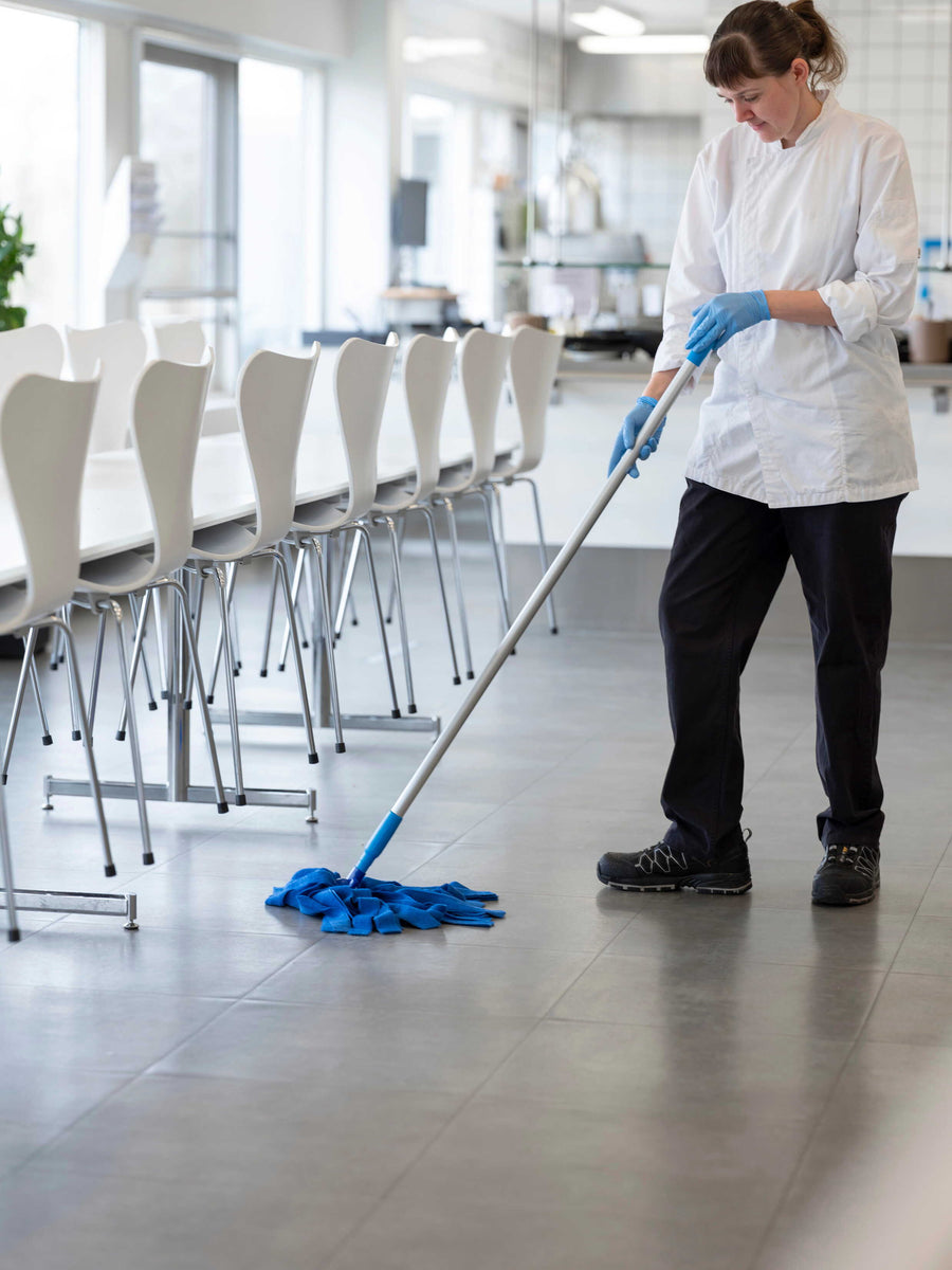 Vikan Microfiber Socket Mop, Purple