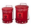 6-Gallon Biohazard Waste Can - Soundguard White