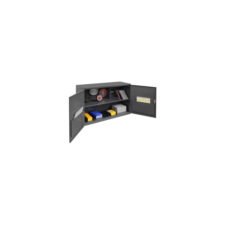 DURHAM ABRASIVE ACCESSORY CABINET, #95 GRAY - Model 060A-95-WFS
