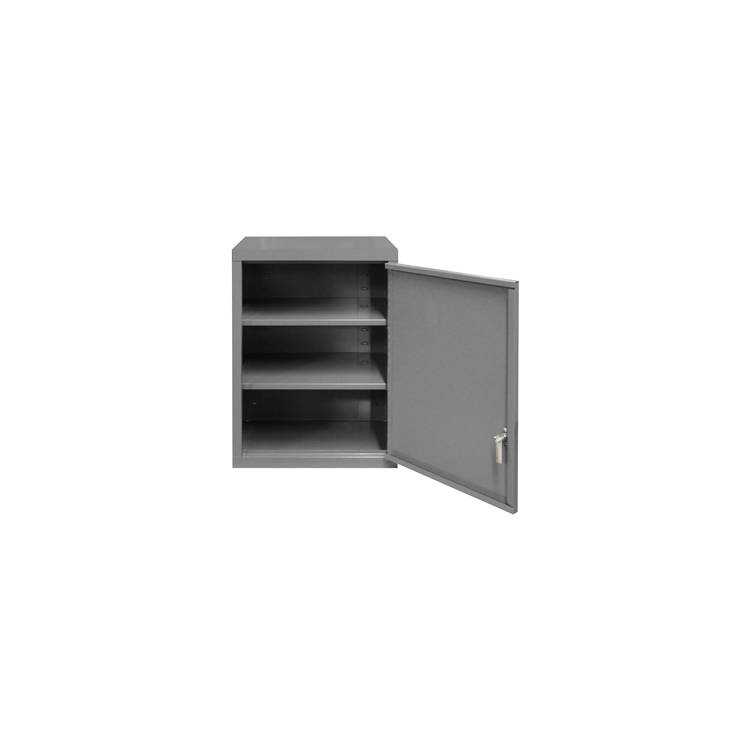 DURHAM SOLID DOOR WALL MOUNT CABINET, #95 GRAY - Model 070SD-95