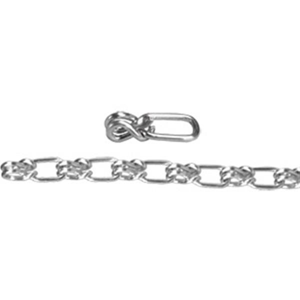 Campbell® Lock Link Single Loop Chain, #2, Sheared, 100', 1/Each
