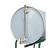 Horizontal Drum Fill Gauge with Self-Closing Faucet