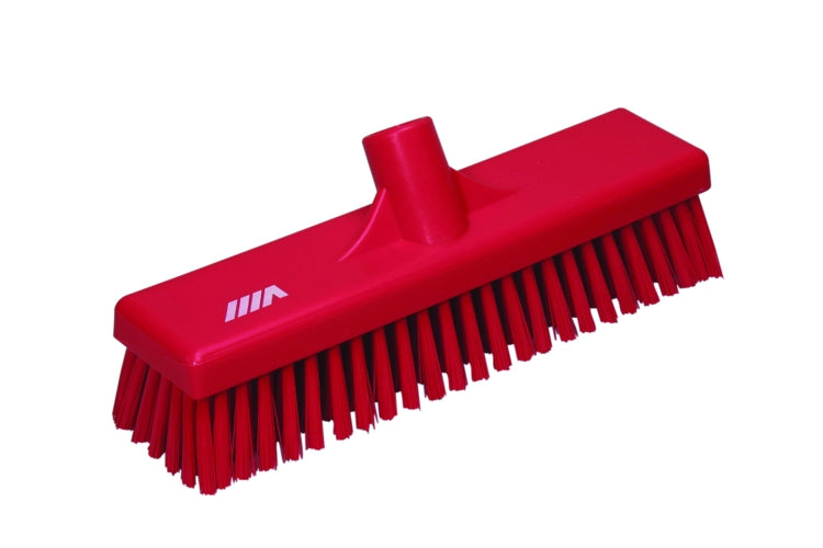 1.7" Stiff Deck Scrub Red