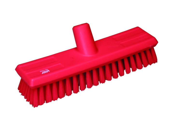 1.3" Deck Scrub Soft Polyester Red