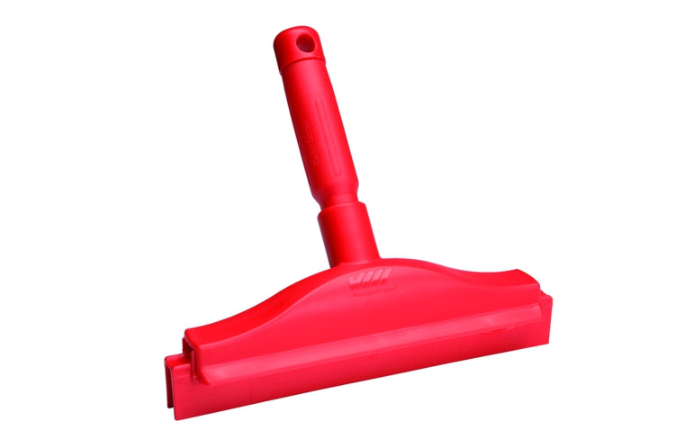 10" Double Blade Bench Squeegee Red
