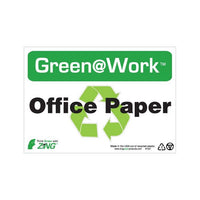 Thumbnail for ZING Green At Work Sign, 7X10- Model 1021