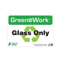 Thumbnail for ZING Green At Work Sign, 7X10- Model 1030