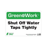Thumbnail for ZING Green At Work Sign, 7X10- Model 1034