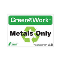 Thumbnail for ZING Green At Work Sign, 7X10- Model 1041