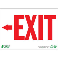 Thumbnail for ZING Eco Safety Sign, Exit, 7X10- Model 1082A