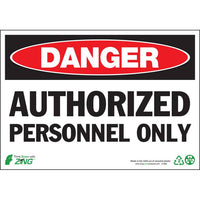 Thumbnail for ZING Eco Safety Sign, Danger, 7X10- Model 1090S