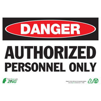 Thumbnail for ZING Eco Safety Sign, Danger, 7X10- Model 1090