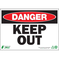 Thumbnail for ZING Eco Safety Sign, Danger, 7X10- Model 1106A