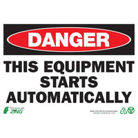 Thumbnail for ZING Eco Safety Sign, Danger, 7X10- Model 1115