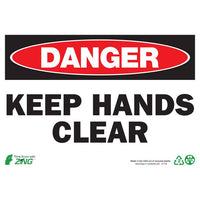 Thumbnail for ZING Eco Safety Sign, Danger, 7X10- Model 1119A