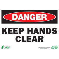 Thumbnail for ZING Eco Safety Sign, Danger, 7X10- Model 1119