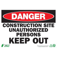 Thumbnail for ZING Eco Safety Sign, Danger, 7X10- Model 1121