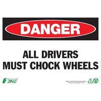 Thumbnail for ZING Eco Safety Sign, Danger, 7X10- Model 1124A