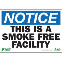 Thumbnail for ZING Eco Safety Sign, Notice, 7X10- Model 1136A