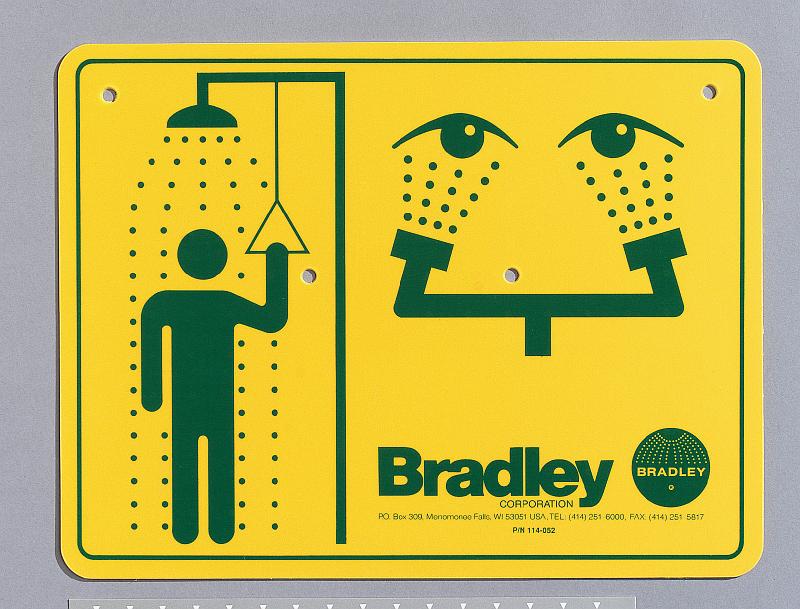 Bradley Safety Sign