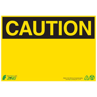 Thumbnail for ZING Eco Safety Sign, Caution, 7X10- Model 1144A
