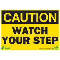 Thumbnail for ZING Eco Safety Sign, Caution, 7X10- Model 1154