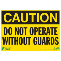 Thumbnail for ZING Eco Safety Sign, Caution, 7X10- Model 1157