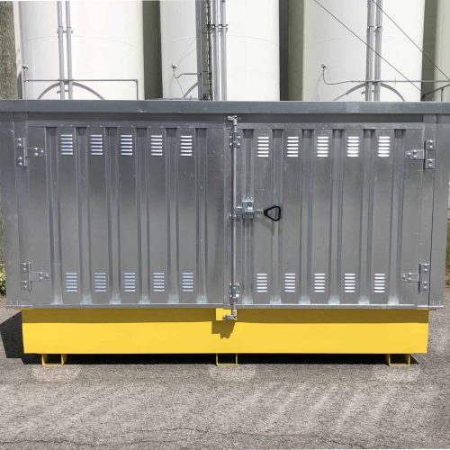 Twin IBC Hard Top, Steel Model