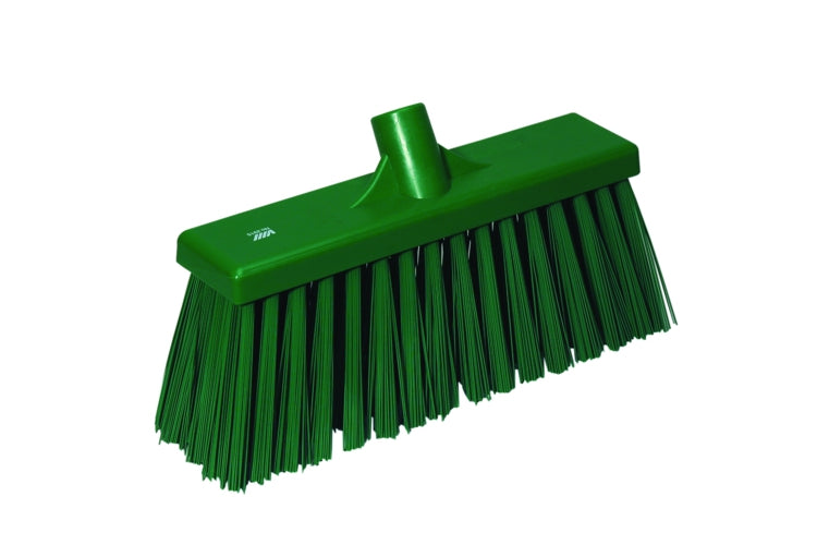 12" Floor Broom Green
