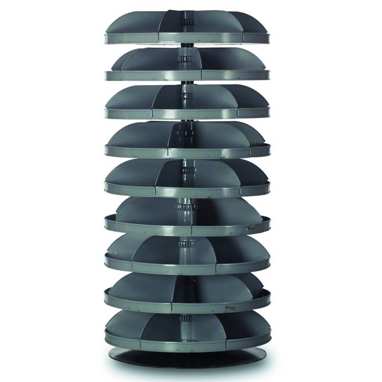 9 SHELF UNIT 28" REVOLVING ROTABINS - Model 1209-95