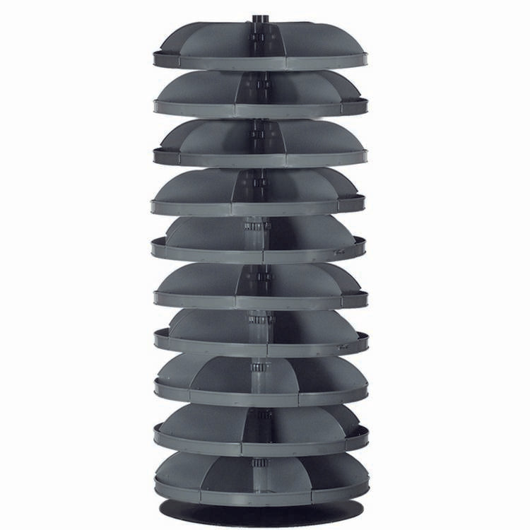 10 SHELF UNIT 28" REVOLVING ROTABINS - Model 1210-95