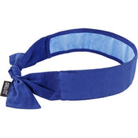 Thumbnail for Ergodyne® Chill-Its® 6700CT Bandana w/ Cooling Towel, Blue, 1/Each