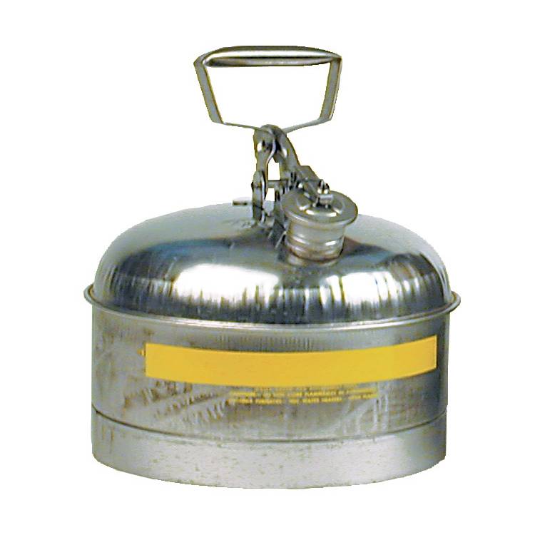 2 1/2G Stainless Steel Type I Safety Can - Model 1313