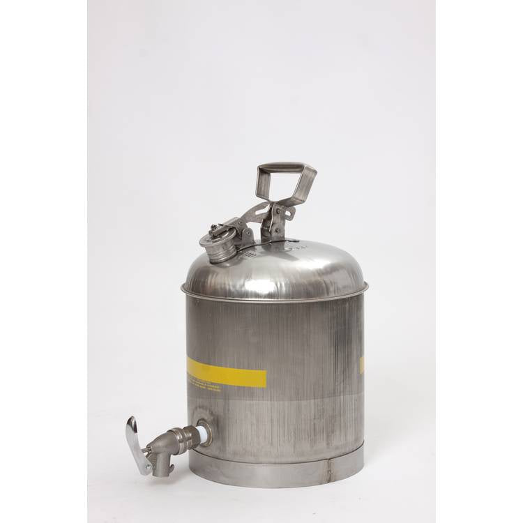 5 gal. Stainless Faucet Can - Model 1327