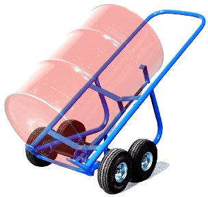 4-Wheel Drum Truck with Pneumatic Wheels