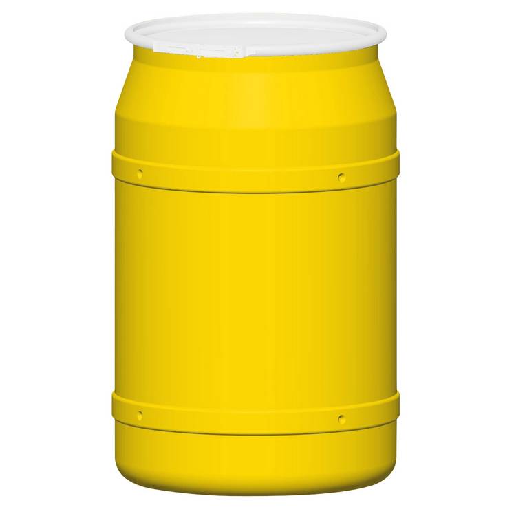 55 gal. Drum (Yellow) - Model 1656