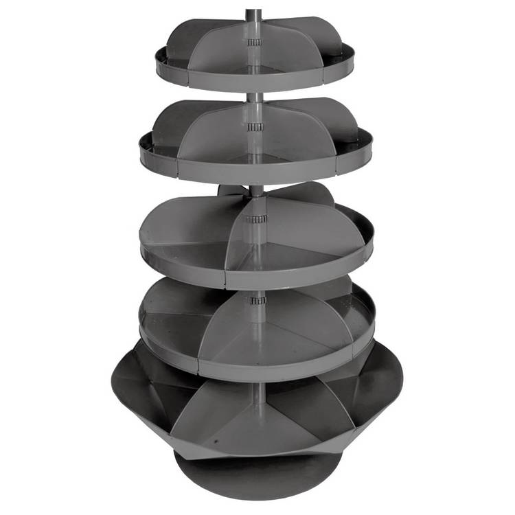 MULTI-SIZE ROTABINS -5 ROTATING SHELVES - Model 1700-95