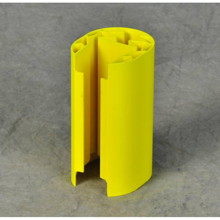 Rack Guard 3â€ x 3â€ - HDPE Yellow - Model 1703